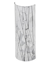 5in W X 14in H Metro Fusion Branches Glass Cylinder Shade 110452 by   