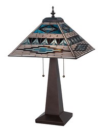 24in High Valencia Mission Table Lamp 258385 by   