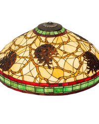 22in W Pinecone Shade 40352 by   