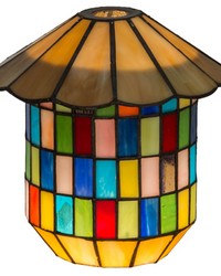 8in W Meyer Lantern Shade 72855 by   