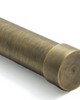 Brimar Smooth Metal Pole 8 feet 1.25 Diameter  Black Walnut