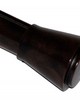 Brimar Smooth Metal Pole 10 feet 1.25 Diameter  Shadow Black