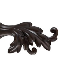 Provence Finial Espresso by   