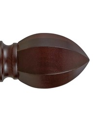 Reid Finial Mahogany by   