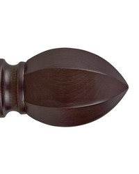 Reid Finial Walnut by   