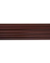 6 Foot Reeded Pole 1 38 Diameter Mahogany by   