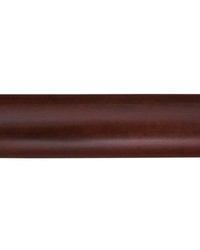 6 Foot Smooth Pole 1 38 Diameter Mahogany by   