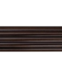 4 Foot Reeded Pole 2in Diameter Espresso by   