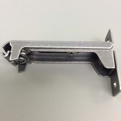 Traverse Rod Center Support Bracket - Nickel Curtain Rods