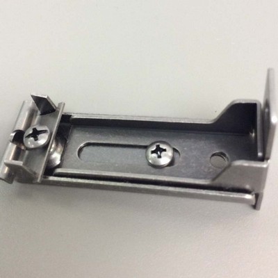 Traverse Rod Center Support Bracket - Nickel Curtain Rods