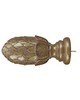 Menagerie Fluted Rod End Elbow  Faux Wood