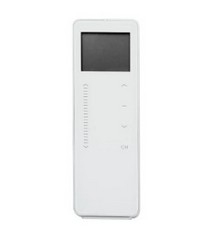 15 Channel Handheld Remote with Wall Mount White by  Aria Metal 