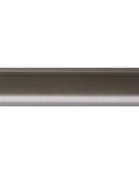 Aria Metal Pole 1 1/8 Diameter 12ft Brushed Black Nickel FM2812 Bbn by  Aria Metal 