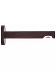 Aria Metal H-Rail Extended Wall Bracket Oil Rubbed Bronze