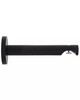 Aria Metal H-Rail Extended Wall Bracket Satin Black