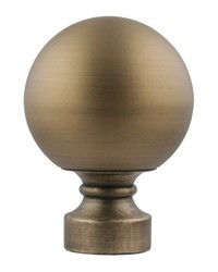 Harvest Finial Antique Brass by   