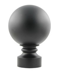 Harvest Finial Black by   