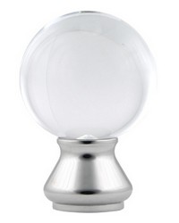 Orpheus Finial Polished Chrome by   