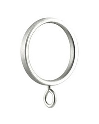 Flat Ring with Eye Brushed Nickel by   