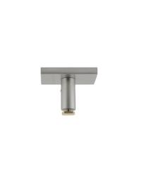 Satin Aluminum Ceiling/Wall Bracket by  Vesta 