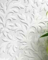 437-RD80026 High Leaf Paintable Textured Vinyl by   