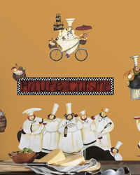 Chefs Peel  Stick Wall Decals RMK1255SCS by   