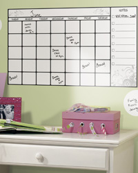 Dry Erase Calendar Peel  Stick Wall Decal RMK1556SCS by   