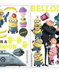 Despicable Me 2 Peel and Stick Wall Decals RMK2080SCS by   