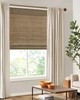 Olliix Eastfield Bamboo Light Filtering Roman Shade Natural Ash