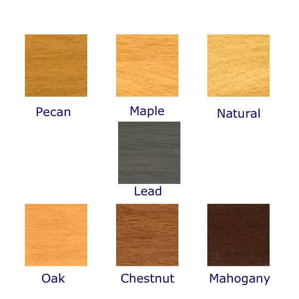 Faux wood blinds colors