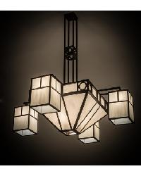 Mission Chic 4 LT Chandelier 164027 by   