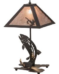 Leaping Trout Table Lamp 164182 by   