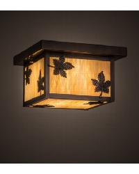 Hyde Park Maple Leaf Flushmount 168726 by   