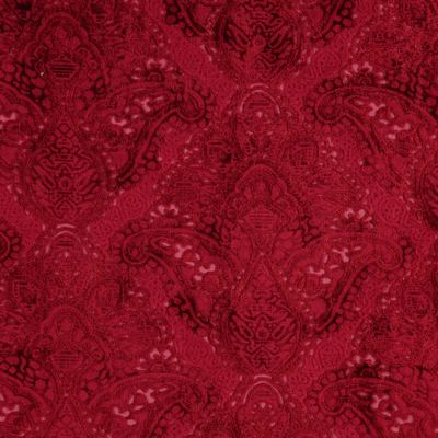 Triumphant 629 Cerise in CLASSIC VELVETS Red VISCOSE/35%  Blend Fire Rated Fabric