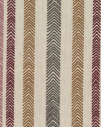 Chevron Stripe Crypton Garnet by   