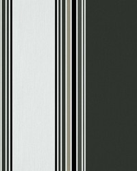 Ming Stripe Charcoal by   