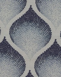 Ogee Stipple Mood Indigo by   