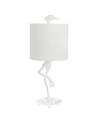 Ibis Table Lamp White by   