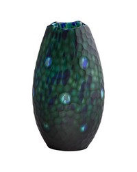 Mykonos Vase Medium Blue Green by   