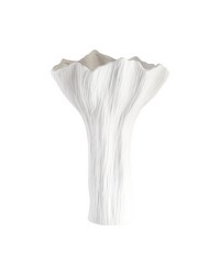 Tulip Vase Small White Bisque by   