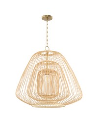 Terrae Pendant Triangle Natural by   