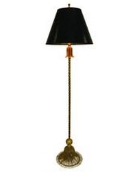 Ant Gold Iron Tassel Floor Lamp by   