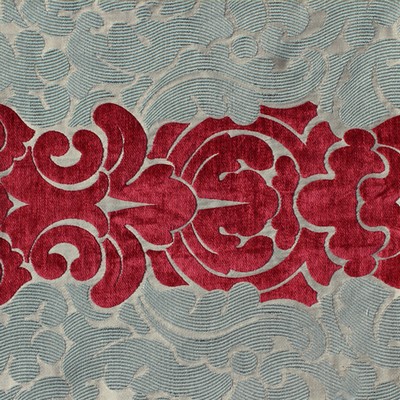 Novel Triana Berry in 130 Beige Upholstery RAYON  Blend Fire Rated Fabric Patterned Chenille   Fabric