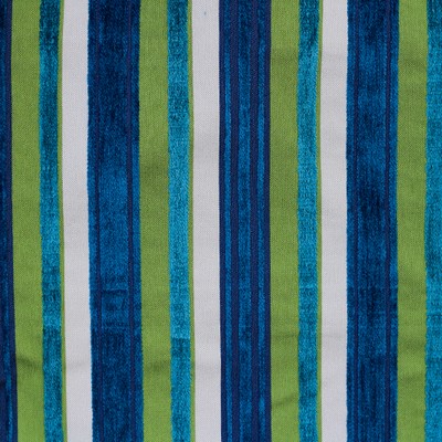 Novel Terzian Azure in 144 Blue Striped   Fabric