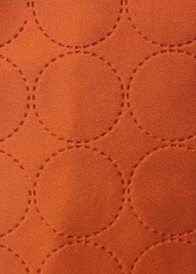 Novel Ainsworth Persimmon in Exotic Faux Leather I Orange Polyurethane