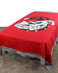 Georgia Bulldogs Duvet Cover - Twin by   