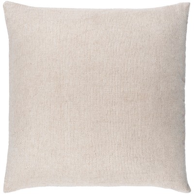 Surya Sallie Pillow Kit Sallie IEA001-1818D Beige Front: 90% Viscose, Front: 10% Linen, Back: 100% Cotton Contemporary Modern Pillows All the Pillows 