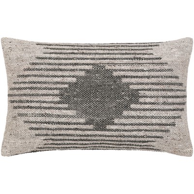 Surya Lewis Pillow Kit Lewis LEW002-1422P Grey Front: 80% Viscose, Front: 20% Modal, Back: 100% Cotton Contemporary Modern Pillows All the Pillows 