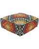 Surya  Zagros Light Sage, Charcoal, Red, Burgundy, Mustard, Saff