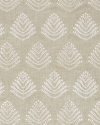 Royal Fern Embroidery Papyrus by  P K Lifestyles 